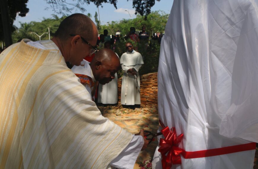 Bronze Bust of Fr. Simeon Lourdel Unveiled at Munyonyo Shrine